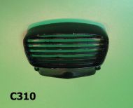 Mascherina clacson in metallo per Lambretta DL