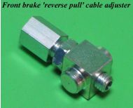 Registro cavo freno anteriore 'reverse pull' (modifica per freno a disco)