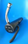 Exhaust left hand exit tailpipe Lambretta E (very late prod.) + F