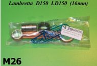 Biella completa spinotto pistone 16mm Lambretta D + LD