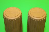Ivory handlebar grips for Lambretta A
