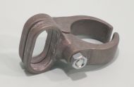 Clamp guide for gearchange and rear brake cables (under footboards) for Lambretta LD