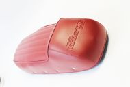 RLC Fastback RED sports seat for Lambretta LI + TV + SX + Special + GP/DL + Serveta