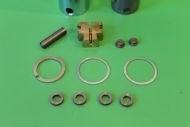Kit completo comando gas Lambretta D125 + LD125 (modelli dal 1953 al 1955)