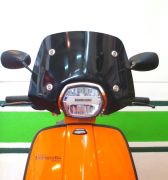 Parabrezza Sportivo RLC Nero Lucido per Lambretta V-Special