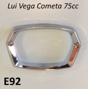 Chrome front headlight rim for Lambretta Lui Vega Cometa 75cc