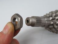 Gearbox cluster nut Lambretta LI + TV2/3 + SX + Special + GP/DL + Serveta