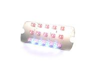Parabola posteriore a LED 12V per Lambretta S2 (seconda versione) + S3 +  SX + TV2/3  + Special + DL-GP