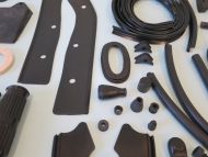 Complete high quality rubber parts set for Lambretta GP/DL