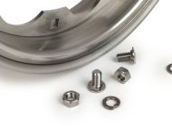 Cerchio ruota BGM Inox per Lambretta S1 + S2 + TV2 + S3 +TV3 + Special + SX + DL + Serveta