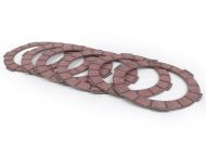Kit 6 dischi in sughero (rossi) per frizione BGM Superstrong