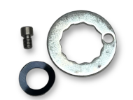 Kit rondella di sicurezza per dado mozzo posteriore Lambretta LI + TV + SX + DL + Serveta, by MECEUR