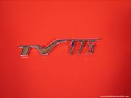 Scritta "TV 175" per cofani laterali Lambretta TV1 + TV2