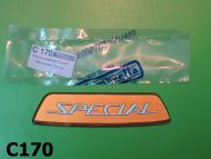 Fregio posteriore Special in plastica per Lambretta 150 versione Golden