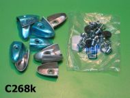 Floor channel endcaps for Lambretta LD + LI150 S1 vers.1 (1958)