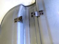 Scudo in metallo per Lambretta LI S2 + TV2