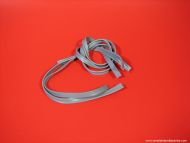 Guanizioni in gomma grigie per scudo/frontale Lambretta LI S1/S2 + TV1 + TV2