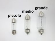 Lampadina siluro 6V 5W per fanale posteriore Lambretta LI S1 + S2 + TV1 + TV2