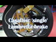 Casa Performance | CasaDisc 'Single' Lambretta brake instructions