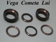 Calotte e gabbie sterzo per Lambretta Lui Vega Cometa