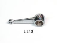 External gearchange control lever on the transmission engine casing for Lambretta A 125