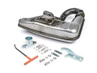 Exhaust -BGM PRO Clubman Sport- Lambretta (1st series - 2nd series, 3rd series) - unpainted