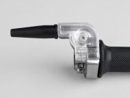 Quick action throttle grip -TOMMASELLI Ø=22mm horizontal- Alloy