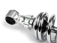 Ammortizzatore posteriore-BGM PRO R12 V3 Silver Edition RGS, 300-310mm- Lambretta LI, LIS, SX, TV, DL, GP - cromato