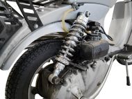 Ammortizzatore posteriore BGM PRO R12 V3 Silver Edition RGS, 300-310mm- Lambretta LUI, VEGA, LUNA, COMETA - cromato