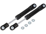 Ammortizzatori neri anteriori BGM 6T's Lambretta S1 + S2 + S3 + SX + DL + Serveta