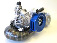 Complete Casa Performance SS225 5 speed engine Turismo Veloce for Lambretta S1 + S2 + TV2 + S3 +TV3 + Special + SX + DL + Serveta