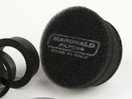 Filtro aria in spugna Marchald, colore nero, h. 6.5cm, collettore intercambiabile da 46 a 62mm