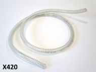 Toyox fuel line with internal stainless spring (1 metre) for Lambretta + Vespa