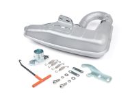 Exhaust -BGM PRO Clubman Sport- Lambretta (1st series - 2nd series, 3rd series) - SILVER