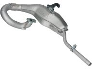 BGM PRO Clubman V4.0 exhaust for  Lambretta S1 + S2 + TV2  + S3 + TV3 + Special + SX +  GP + Serveta (SILVER)