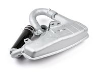 Exhaust -BGM PRO Clubman Sport- Lambretta (1st series - 2nd series, 3rd series) - SILVER