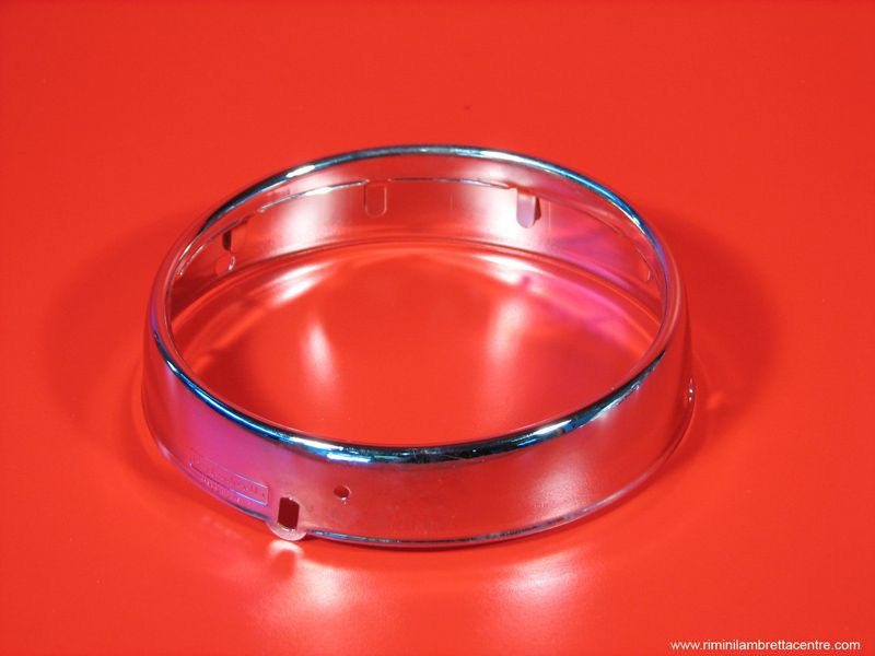 Cornice cromata fanale anteriore Lambretta LI S3