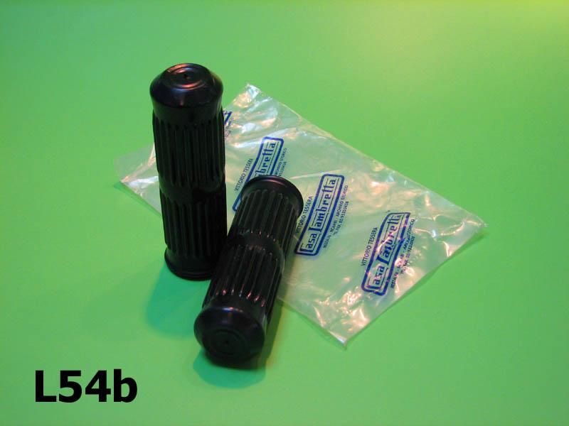 Black handlebar grips Lambretta J50 Special
