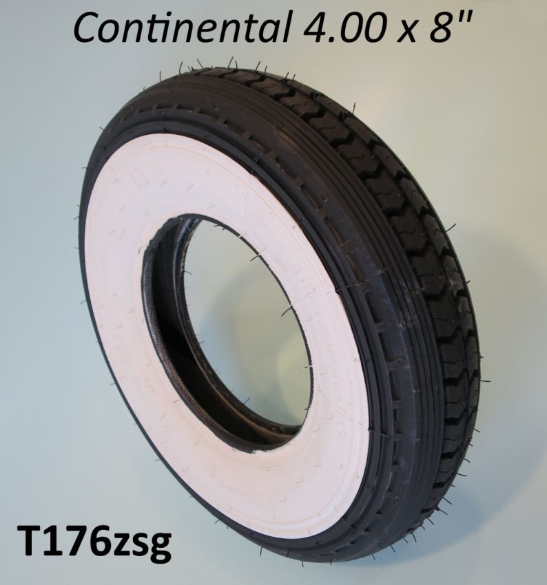 Pneumatico Continental "fascia bianca" 4.00 x 8"