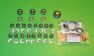 42 pieces rim nuts + washers kit  Lambretta S2 + S3 + TV3 + SX pre '68