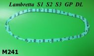 Guarnizione carter esterno Lambretta LI + TV2/3 + SX + Special + DL + Serveta