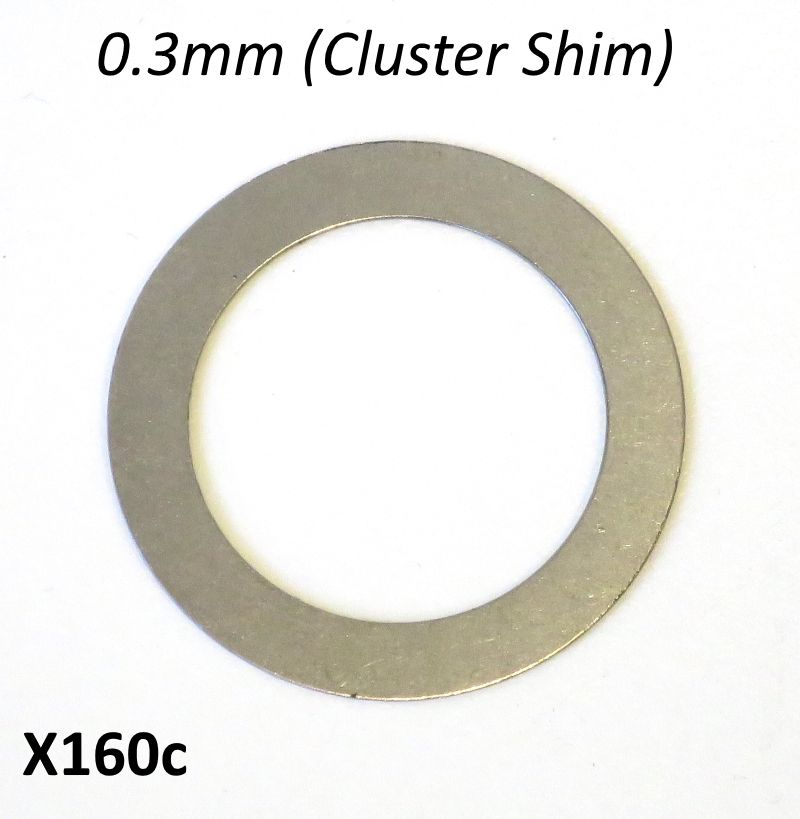 Special 0.3mm CLUSTER shim for Cyclone 5 Speed gearbox