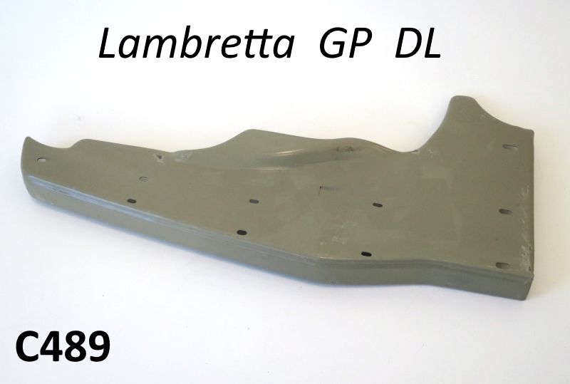 Pedana posteriore destra per Lambretta DL
