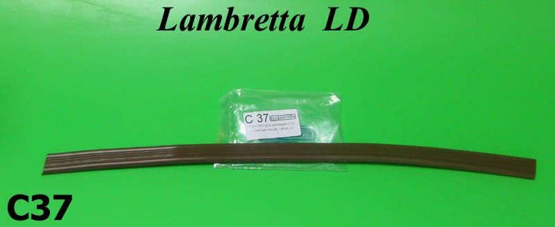 Rivestimento marrone per maniglia passeggero Lambretta 125 D, 125 LD dal 1951 al 1953