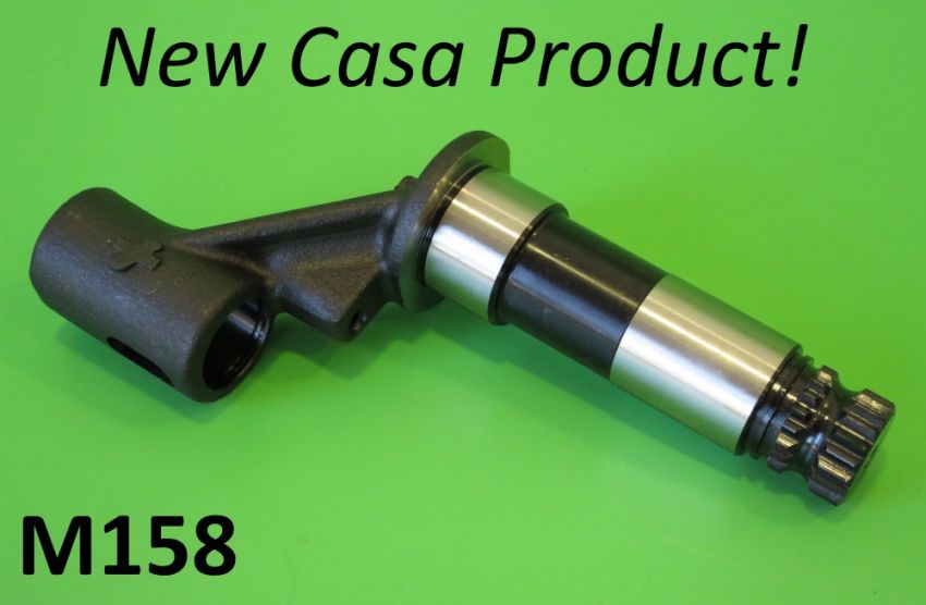 Casa Lambretta kickstart shaft for Lambretta LI S3 + TV3 + Special + SX (models produced from 1962 to 1965)