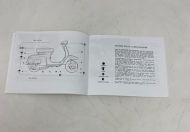 Libretto uso e manutenzione Lambretta J125