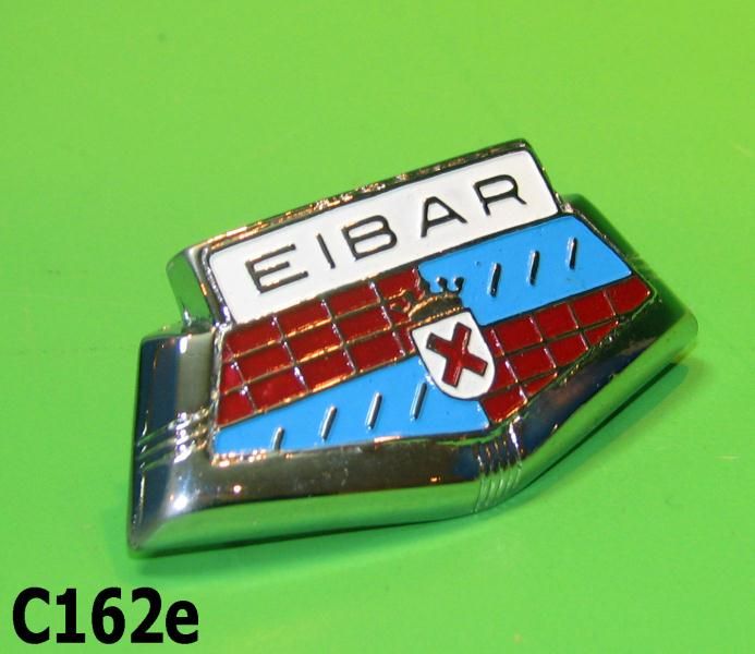 'Eibar' front horncasting badge for Series 3 Spanish Lambretta's