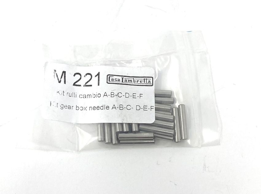 Kit di rulli per cambio Lambretta A + B + C + LC + D + LD + E + F
