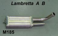 Marmitta nichelata Lambretta A + B
