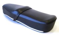 Sella RLC Pegasus Flatbase Economica Nera per Lambretta LI + TV + SX + Special + DL + Serveta